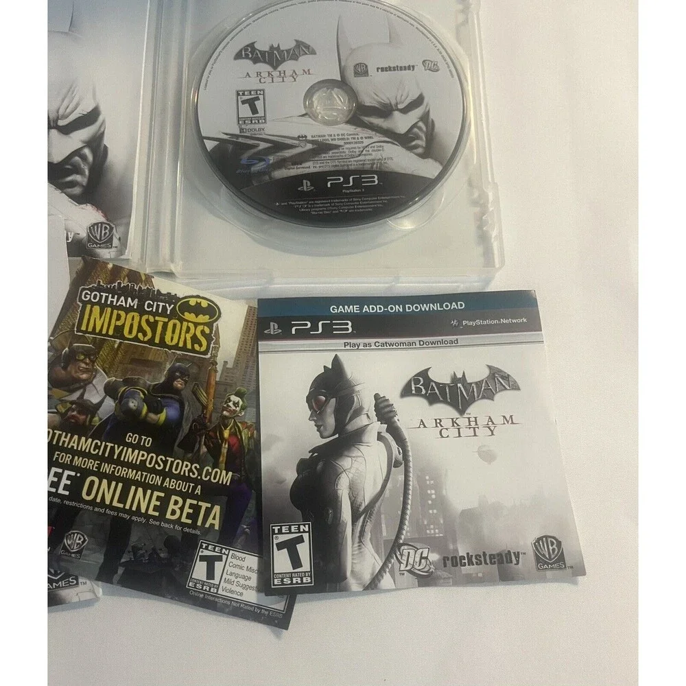 Batman: Arkham City - Sony PlayStation 3 PS3 - Complete with Manual - Tested